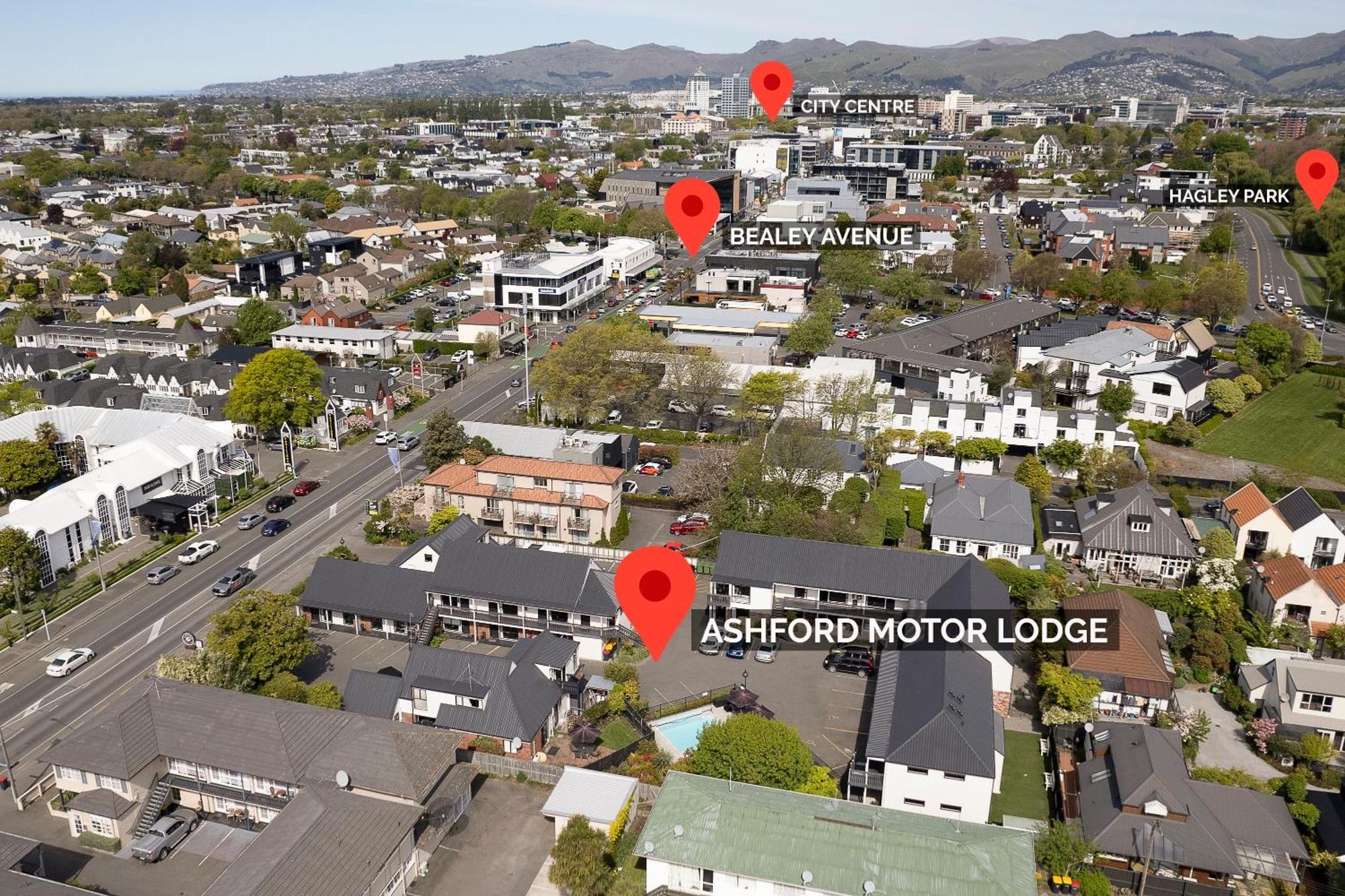 Ashford Motor Lodge Christchurch Eksteriør bilde
